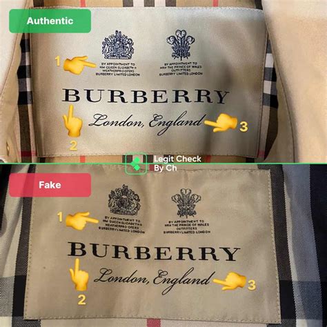 how to spot a burberry fake purse|authenticate burberry coat.